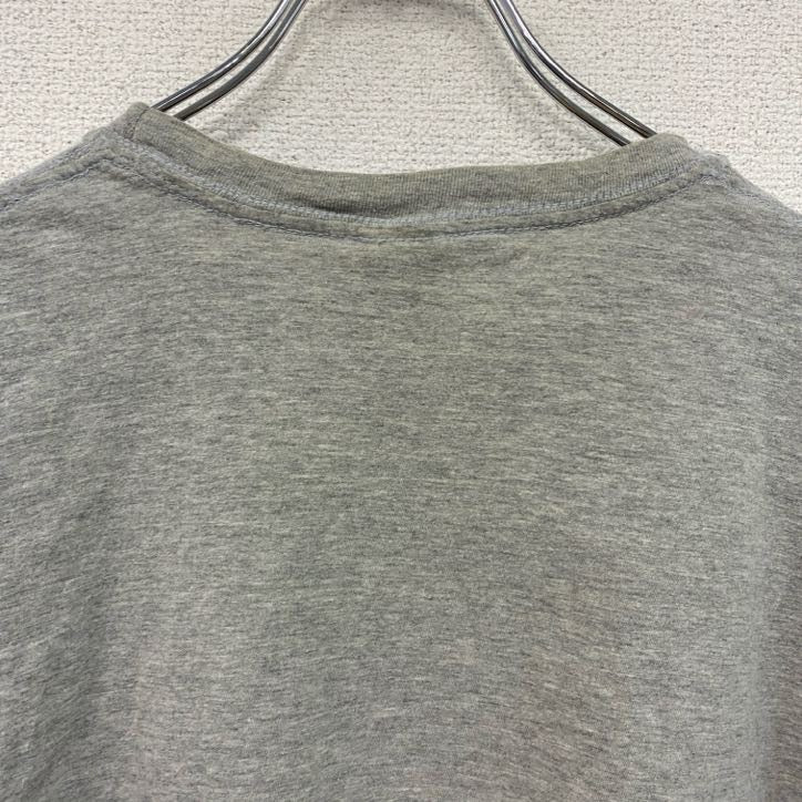 GILDAN　ギルダン　半袖プリントTシャツ　灰色　グレー　XLサイズ　古着