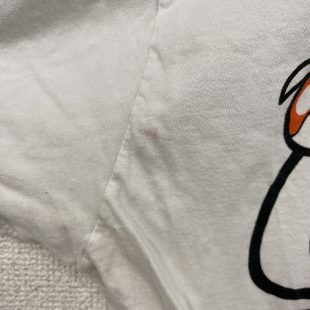 CRASH BANDICOOT　クラッシュバンディクー　半袖プリントTシャツ　キャラクターT 　白　ホワイト　Lサイズ　古着