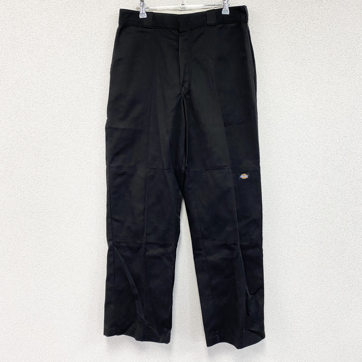 Dickies　ディッキーズ　ダブルニーワークパンツ　チノパン　黒　ブラック　W34サイズ　