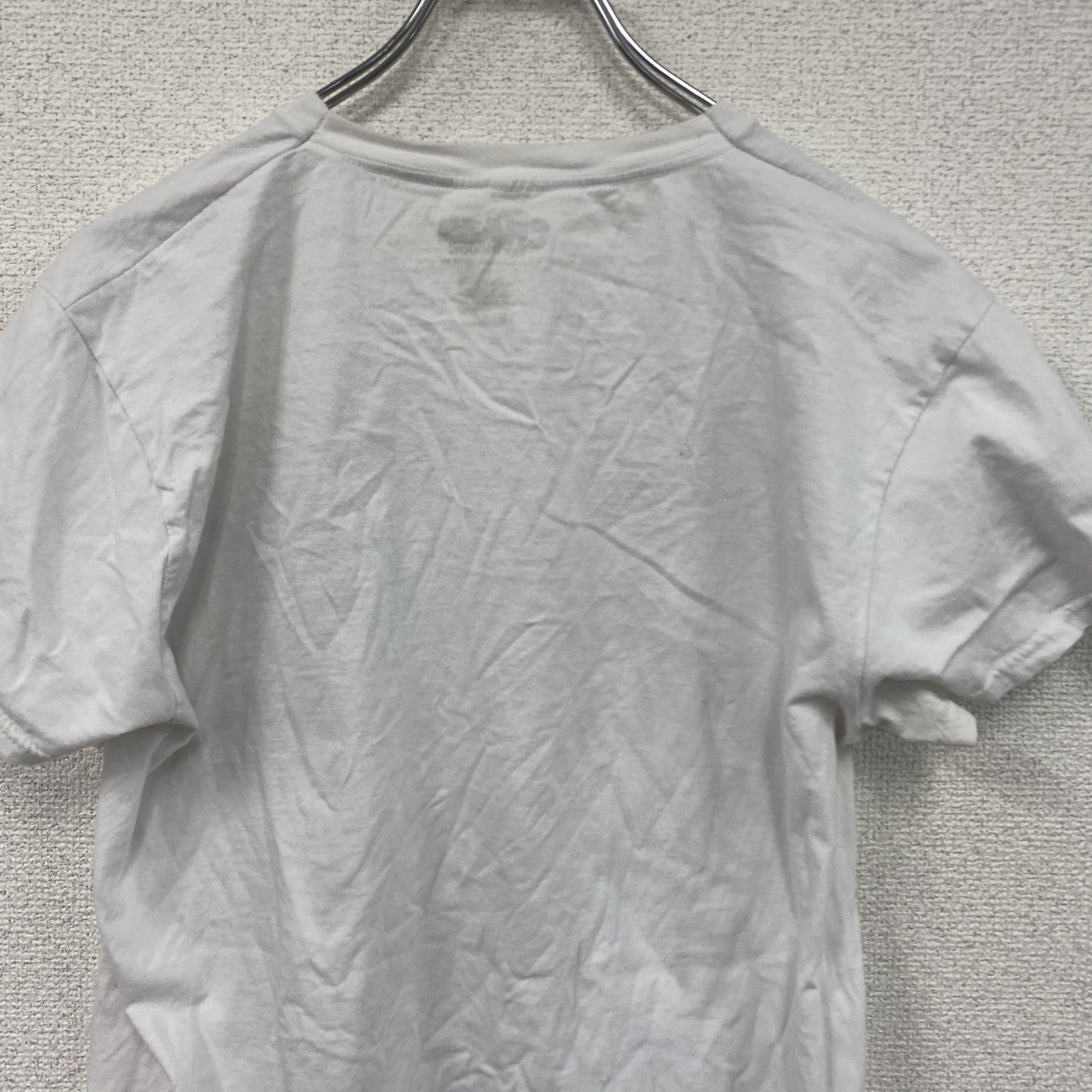 CRASH BANDICOOT　クラッシュバンディクー　半袖プリントTシャツ　キャラクターT 　白　ホワイト　Lサイズ　古着