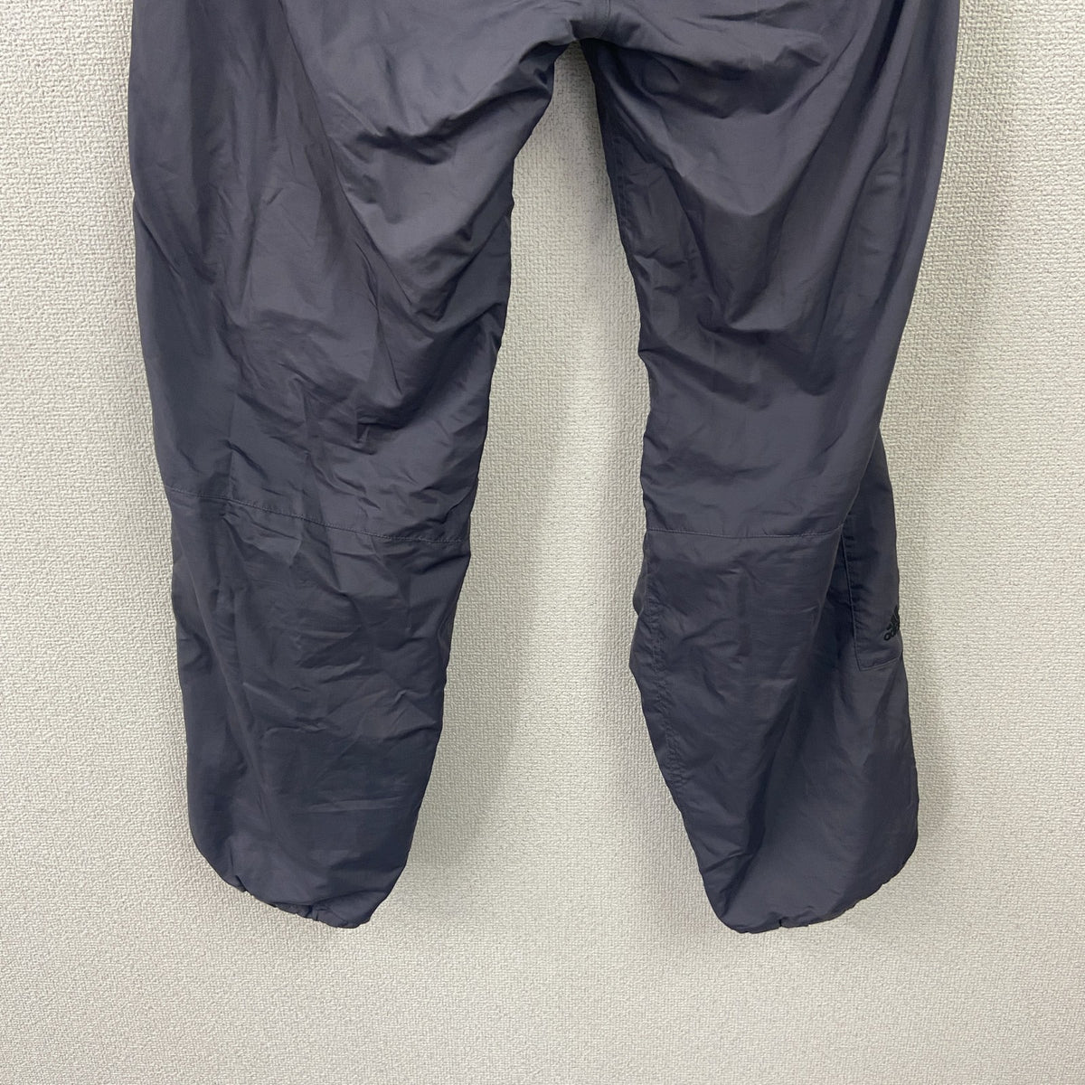 90s～　adidas　アディダス　CLIMA PROOF　トラックパンツ　ヴィンテージ　灰色　グレー　Oサイズ メンズ ポリエステル 古着