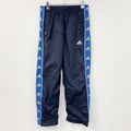00s　adidas　アディダス　トラックパンツ/ジャージパンツ　パフォーマンスロゴ　ヴィンテージ　紺　ネイビー　Mサイズ メンズ ポリエステル 古着