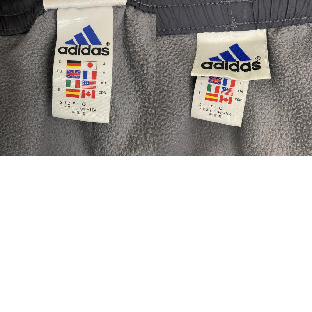 90s～　adidas　アディダス　CLIMA PROOF　トラックパンツ　ヴィンテージ　灰色　グレー　Oサイズ　古着