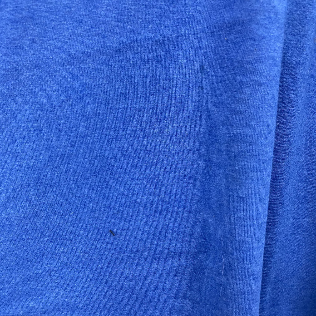FRUIT OF THE LOOM　半袖ポロシャツ　青　ブルー　Lサイズ メンズ コットン ポリエステル 古着