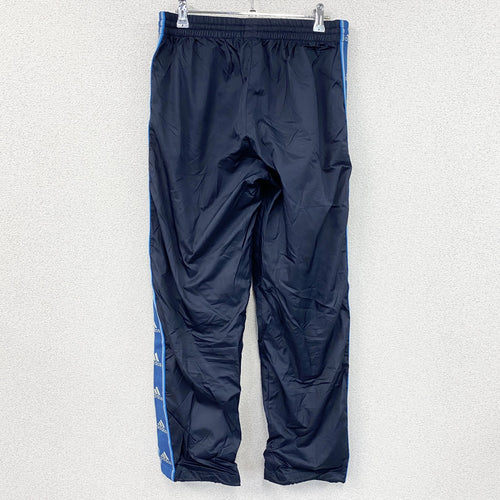 00s　adidas　アディダス　トラックパンツ/ジャージパンツ　パフォーマンスロゴ　ヴィンテージ　紺　ネイビー　Mサイズ メンズ ポリエステル 古着