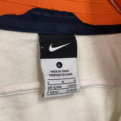 古着 used　NIKE　ナイキ　フルジップトラックジャケット/ジャージ　白　ホワイト　Lサイズ