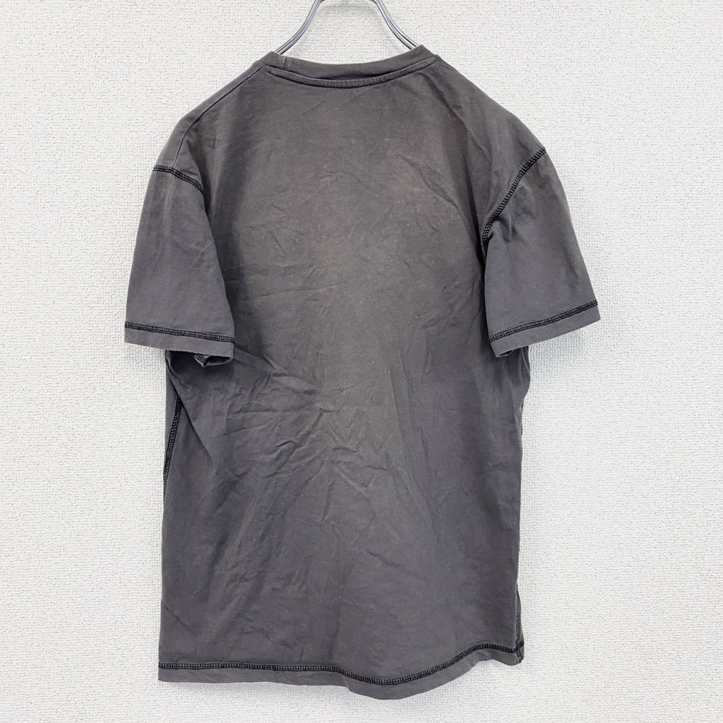Hard Rock CAFE　ハードロックカフェ　半袖プリントTシャツ　茶色　ブラウン　Mサイズ　古着