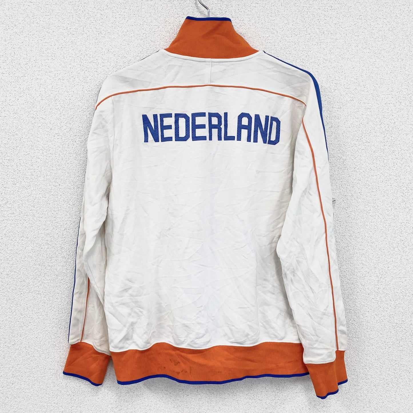 古着 used　NIKE　ナイキ　フルジップトラックジャケット/ジャージ　白　ホワイト　Lサイズ