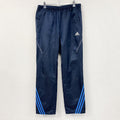 adidas　アディダス　トラックパンツ/ジャージパンツ　紺　ネイビー　Oサイズ メンズ ポリエステル 古着