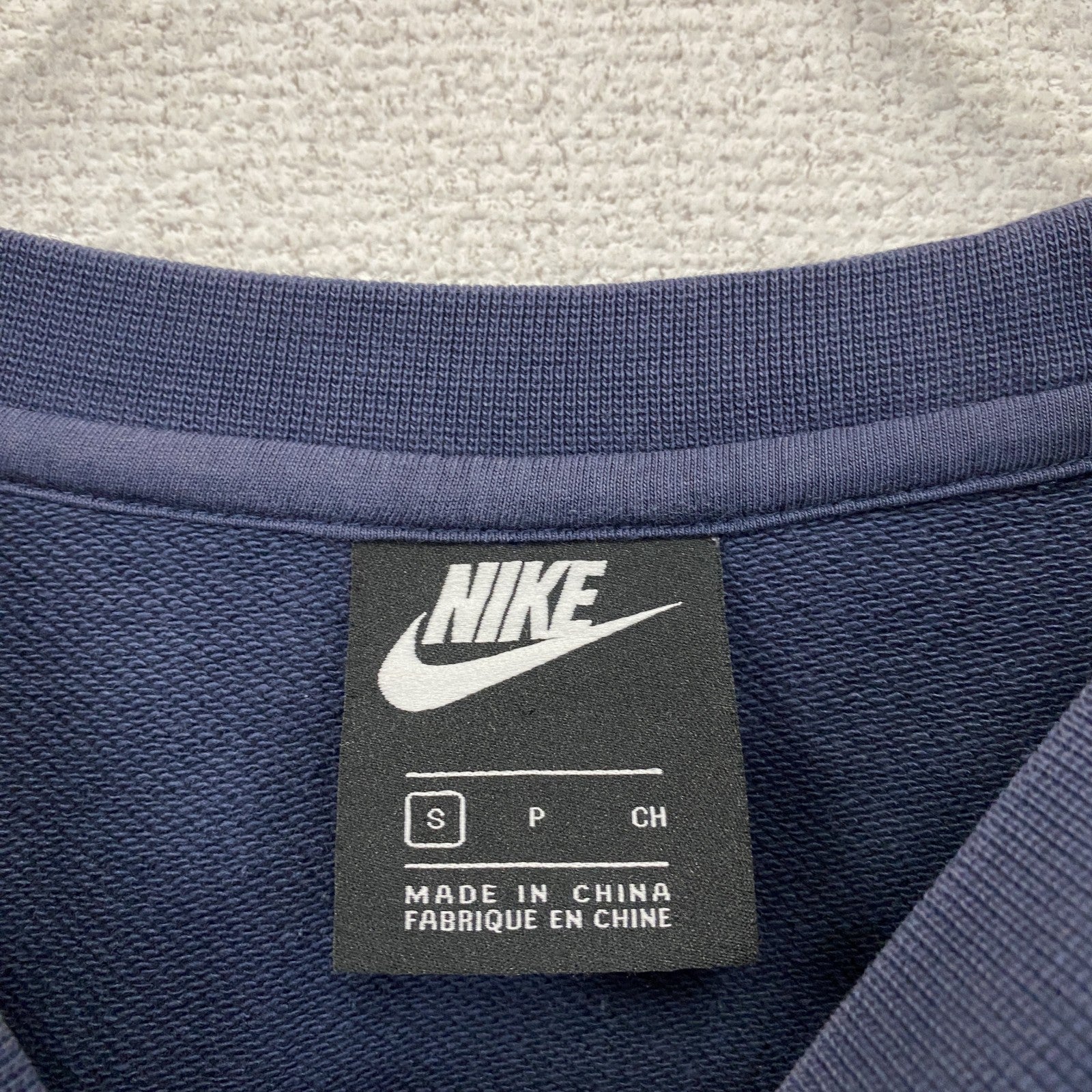 NIKE　ナイキ　JUST DO IT　東京オリンピック　スウェット/トレーナー　フェード　紺　ネイビー　Sサイズ　古着