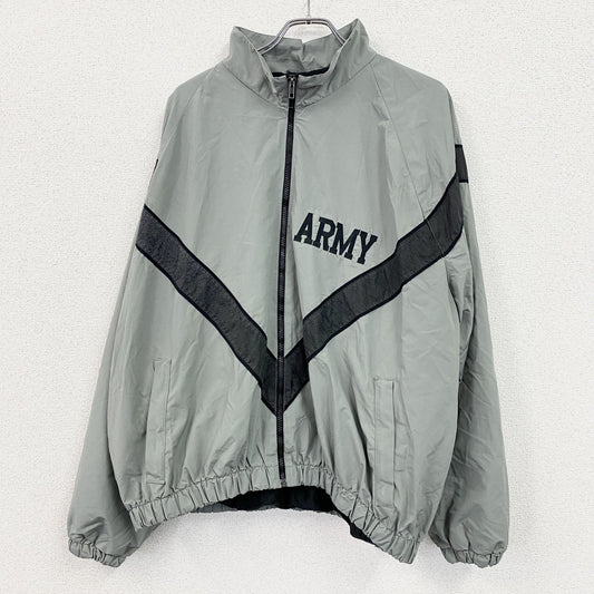 ～00s　米軍　U.S.ARMY　トレーニングジャケット　ナイロンジャケット　ヴィンテージ　グレー