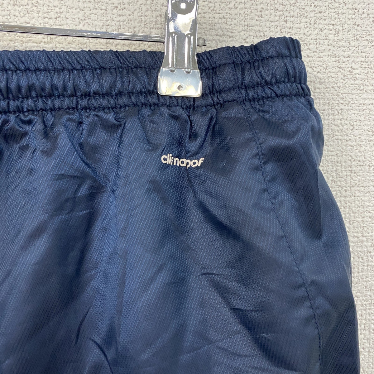 adidas　アディダス　トラックパンツ/ジャージパンツ　紺　ネイビー　Oサイズ メンズ ポリエステル 古着