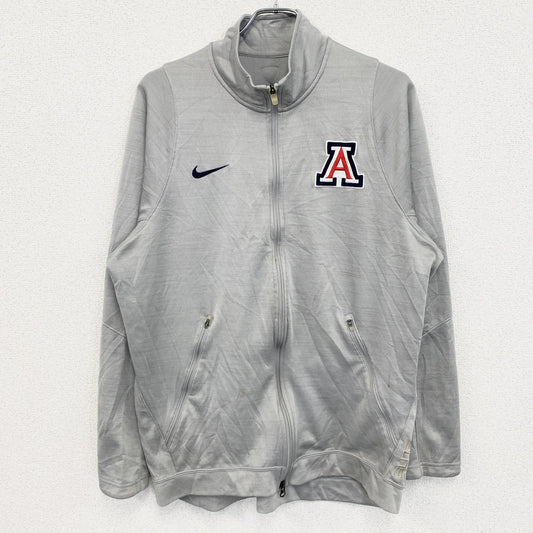 古着 used　NIKE　ナイキ　フルジップトラックジャケット/ジャージ　灰色　グレー　XLサイズ