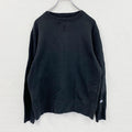 Champion　チャンピオン　スウェット/トレーナー　前V　黒　ブラック　Lサイズ　古着