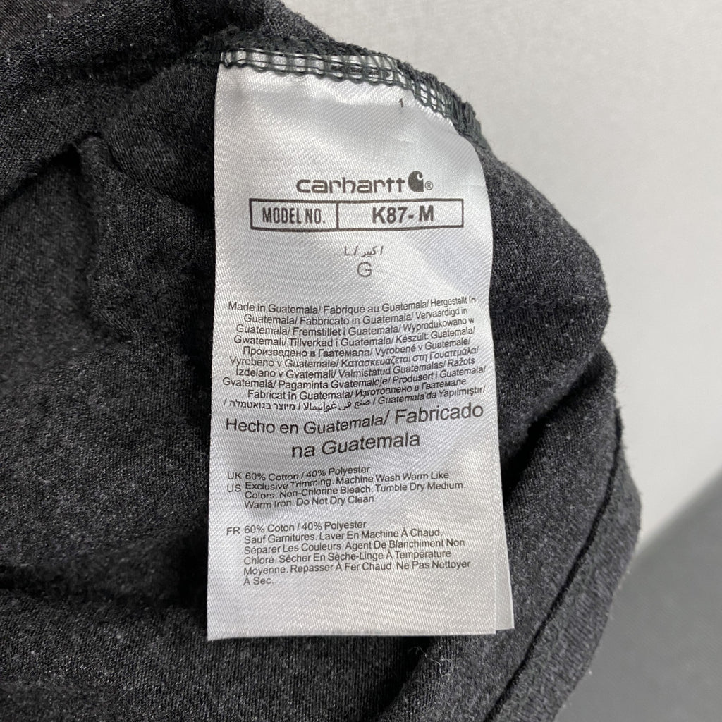 Carhartt　カーハート　半袖Tシャツ　ポケット付き　灰色　グレー　Lサイズ カットソー メンズ コットン 古着