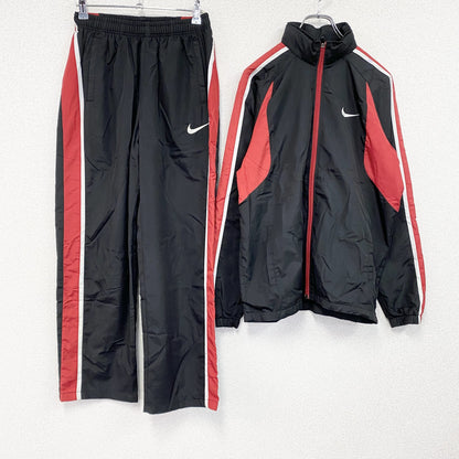 NIKE　ナイキ　ジャージセットアップ　トラックジャケット　トラックパンツ　黒　ブラック　Lサイズ