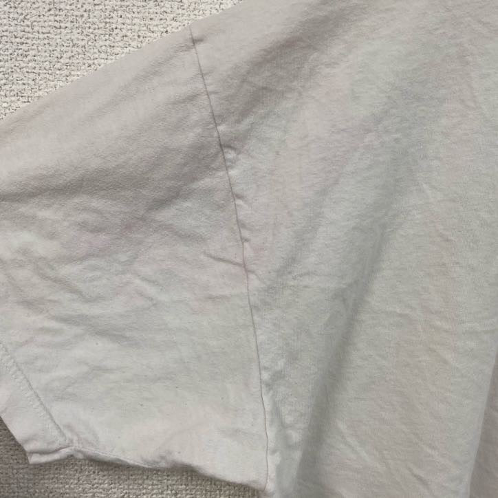 00s　Hanes　半袖プリントTシャツ　星条旗　ヴィンテージ　白　ホワイト　XLサイズ　古着