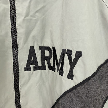 00s　米軍　U.S.ARMY　トレーニングジャケット　ナイロンジャケット　ヴィンテージ　グレー　Mサイズ