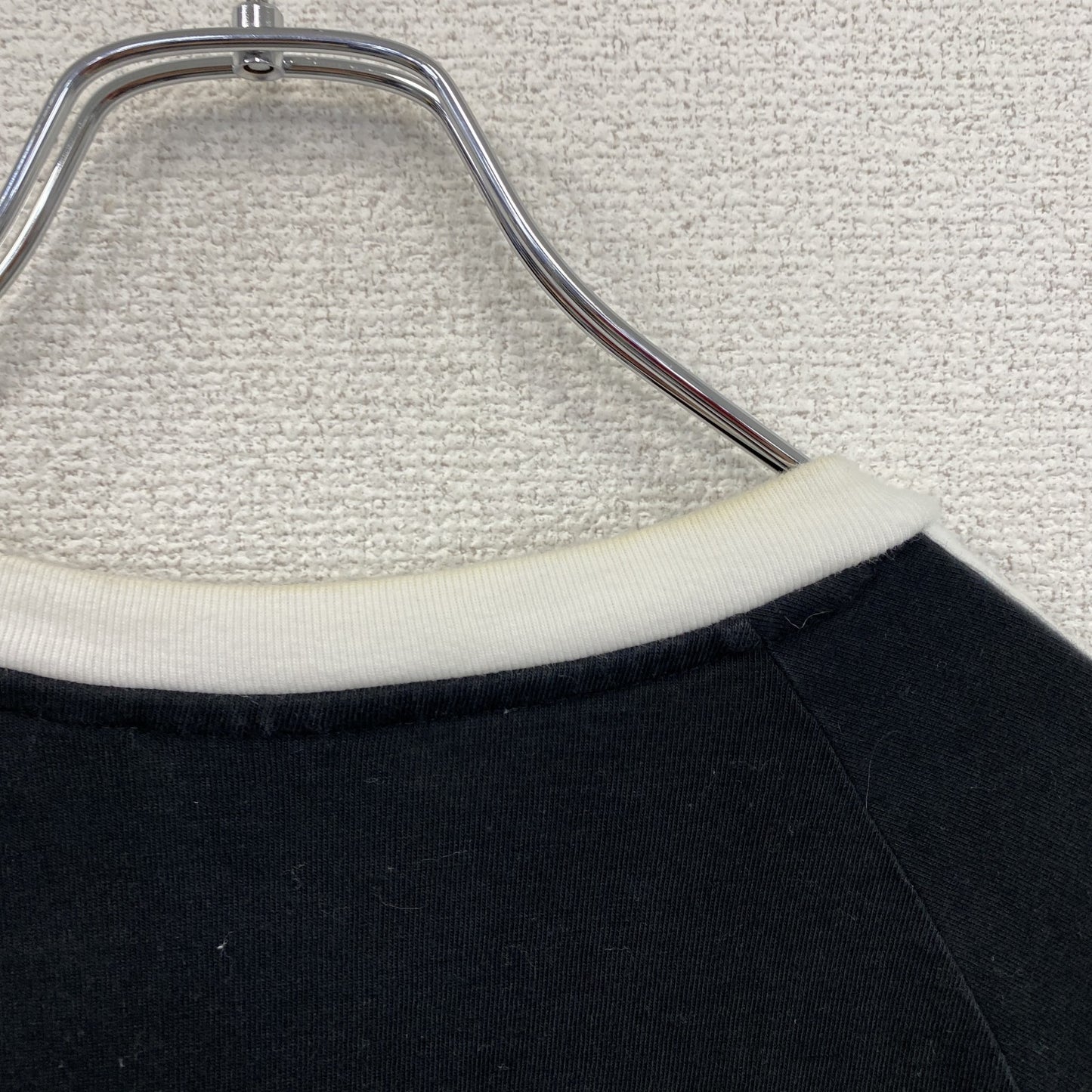 adidas　アディダス　3-STRIPES　スリーストライプス　半袖Tシャツ　トレフォイルロゴ　黒　ブラック　Sサイズ　