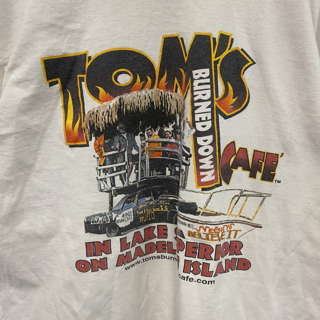 00s　GILDAN　半袖Tシャツ　ヴィンテージ　白　ホワイト　Mサイズ　古着