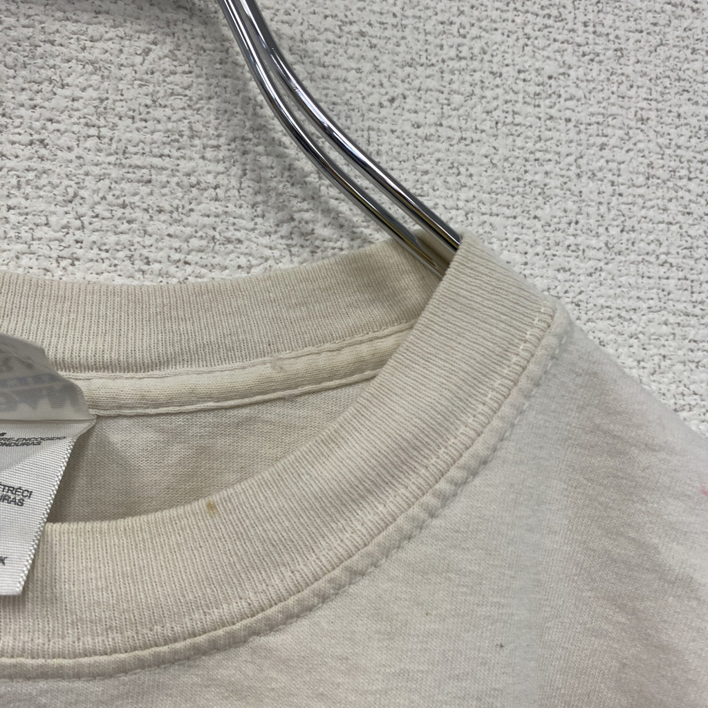 00s　GILDAN　半袖Tシャツ　ヴィンテージ　白　ホワイト　Mサイズ　古着