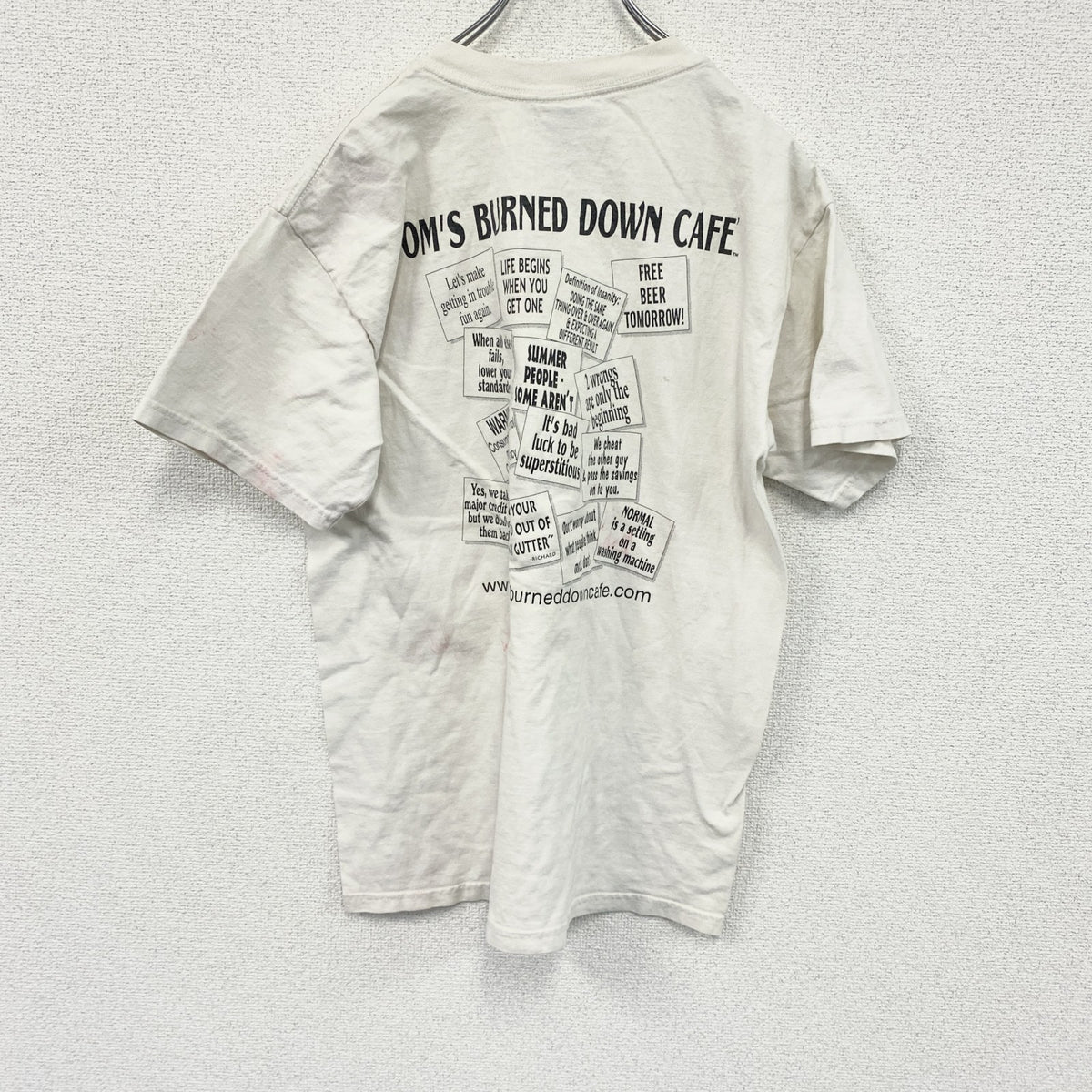 00s　GILDAN　半袖Tシャツ　ヴィンテージ　白　ホワイト　Mサイズ　古着