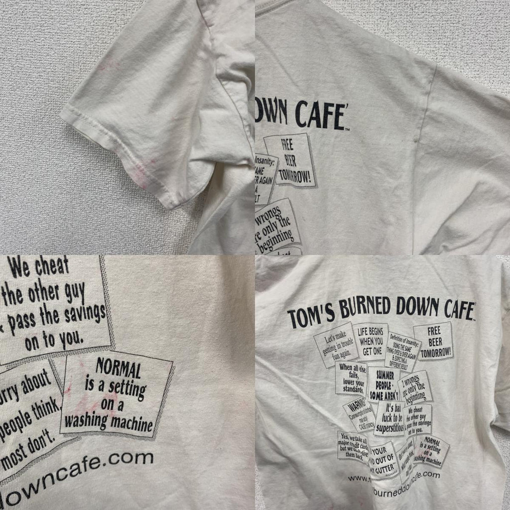 00s　GILDAN　半袖Tシャツ　ヴィンテージ　白　ホワイト　Mサイズ　古着