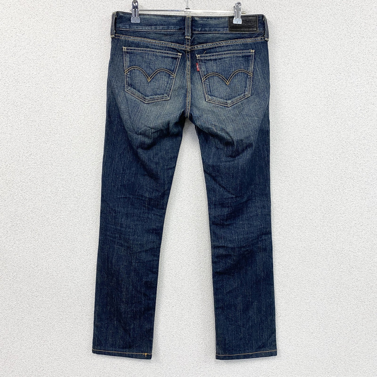 Levi's　リーバイス　デニムパンツ/ジーンズ　ジップフライ　鬼ヒゲ　縦落ち　フェード　インディゴ　31サイズ メンズ コットン 古着