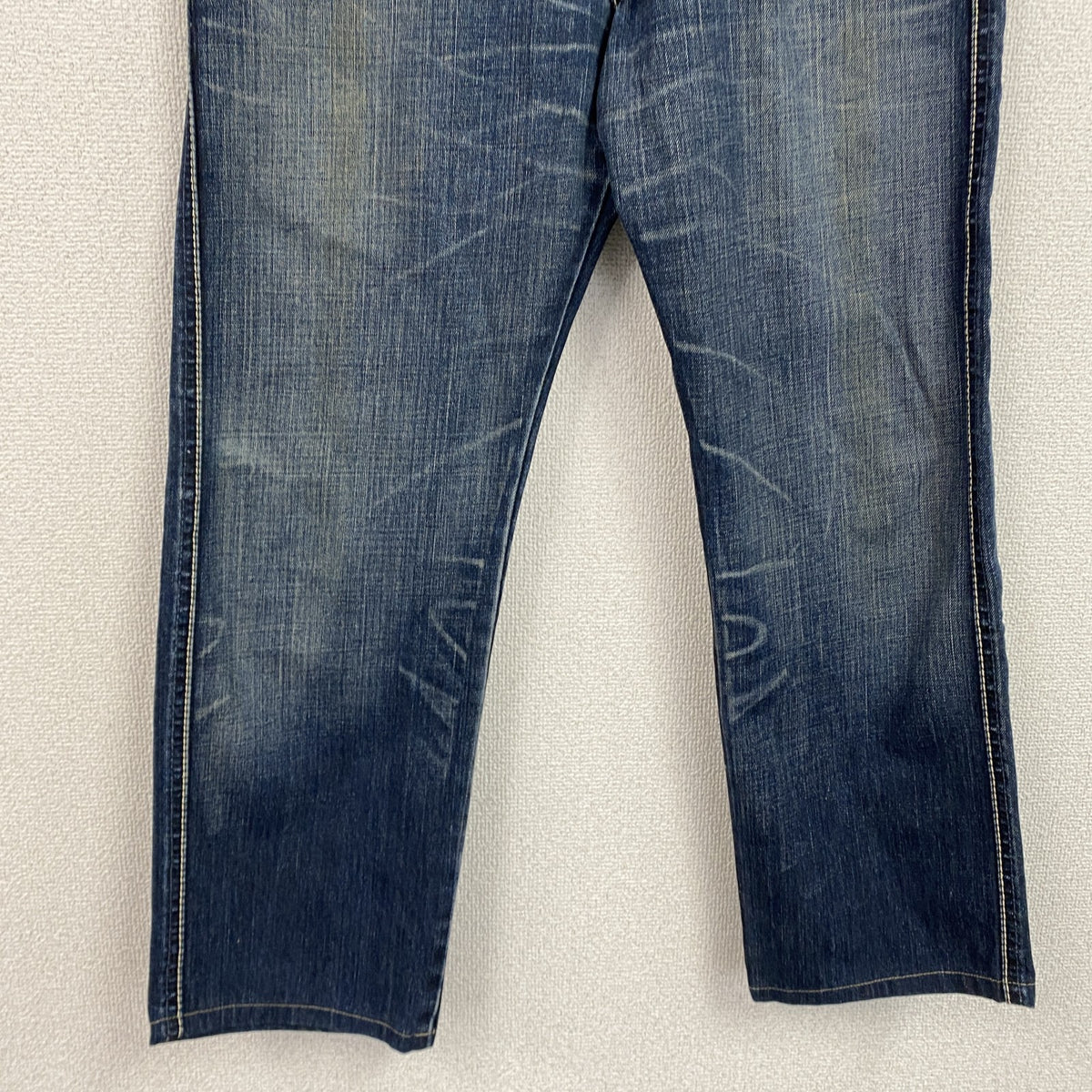 Levi’s　リーバイス　デニムパンツ/ジーンズ　鬼ヒゲ　縦落ち　ジップフライ　インディゴ　34サイズ　古着