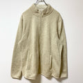 Faded Glory　長袖フリースジャケット　ジップアップアウター　ハイネック　レトロデザイン　XXLサイズ　　古着