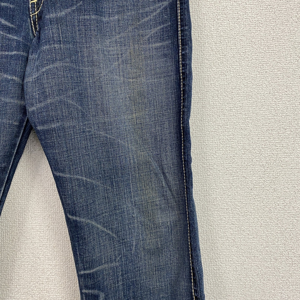 Levi’s　リーバイス　デニムパンツ/ジーンズ　鬼ヒゲ　縦落ち　ジップフライ　インディゴ　34サイズ　古着