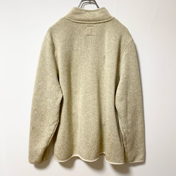 Faded Glory　長袖フリースジャケット　ジップアップアウター　ハイネック　レトロデザイン　XXLサイズ　　古着