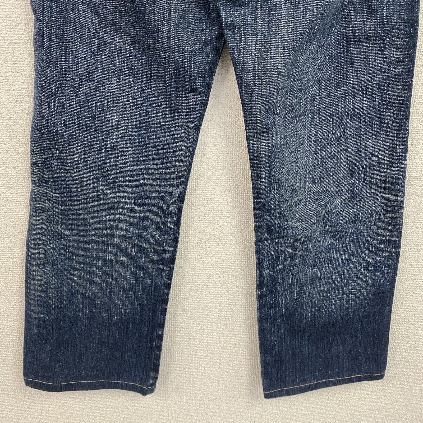 Levi’s　リーバイス　デニムパンツ/ジーンズ　鬼ヒゲ　縦落ち　ジップフライ　インディゴ　34サイズ　古着