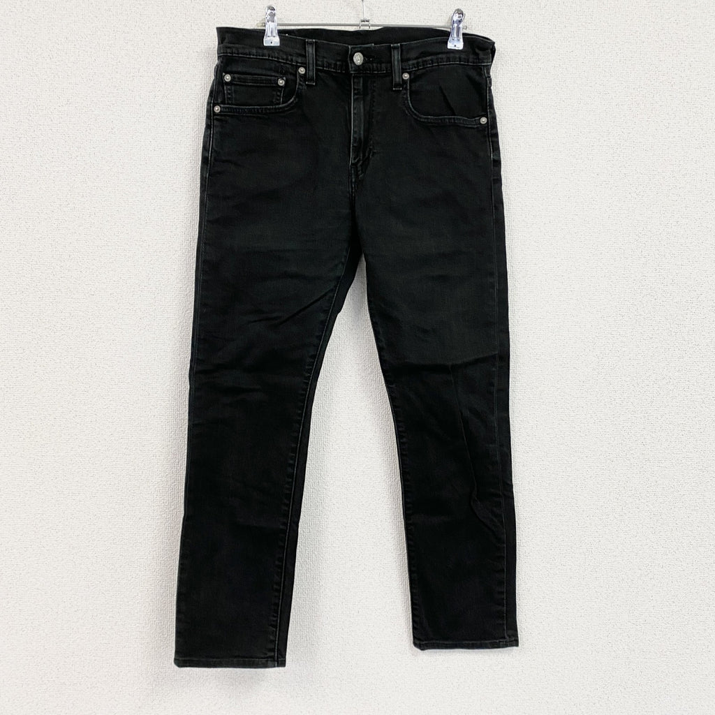 Levi’s　リーバイス　502　ブラックデニムパンツ/ジーンズ　黒　ブラック　31サイズ　古着