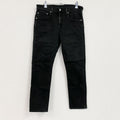 Levi’s　リーバイス　502　ブラックデニムパンツ/ジーンズ　黒　ブラック　31サイズ　古着