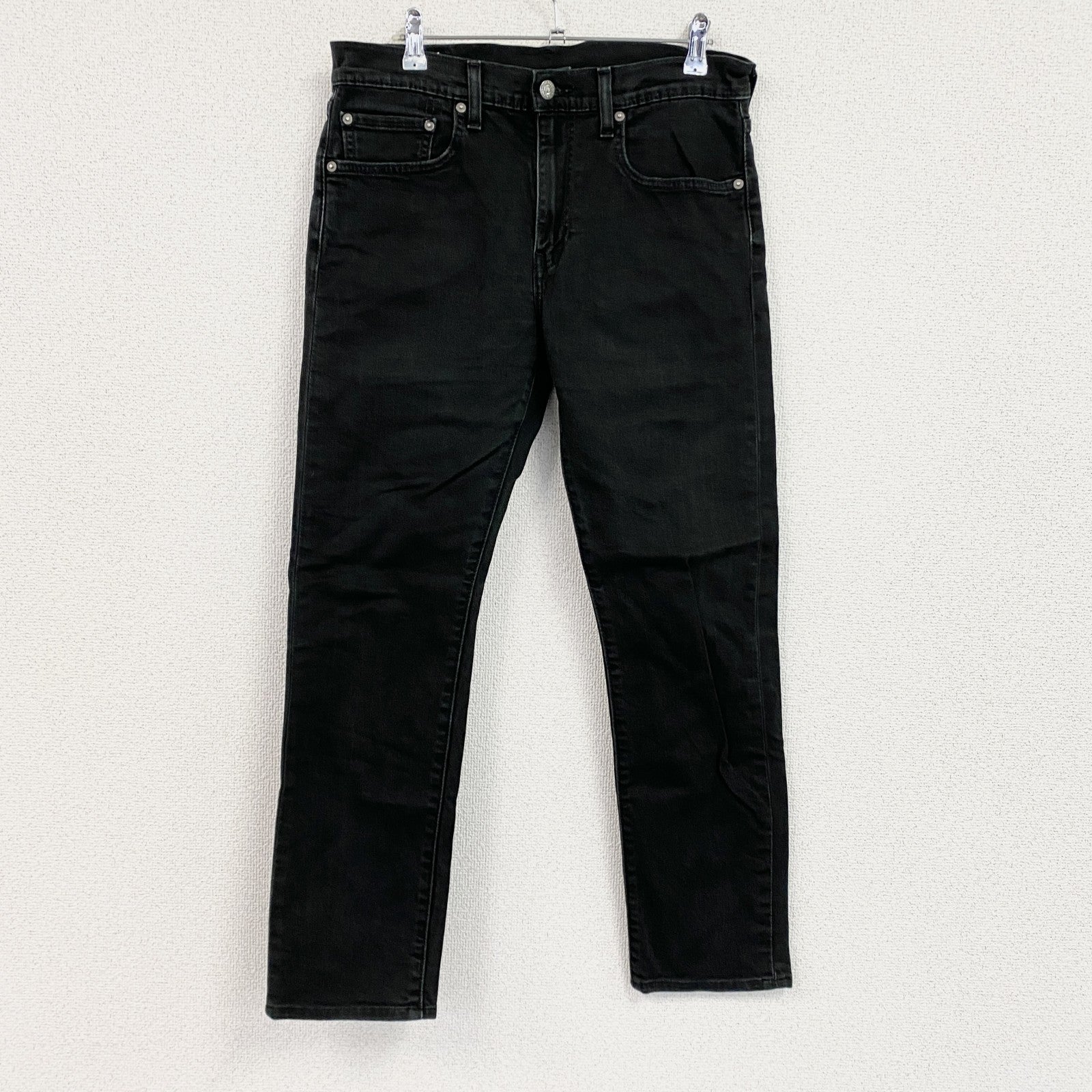 Levi’s　リーバイス　502　ブラックデニムパンツ/ジーンズ　黒　ブラック　31サイズ　古着