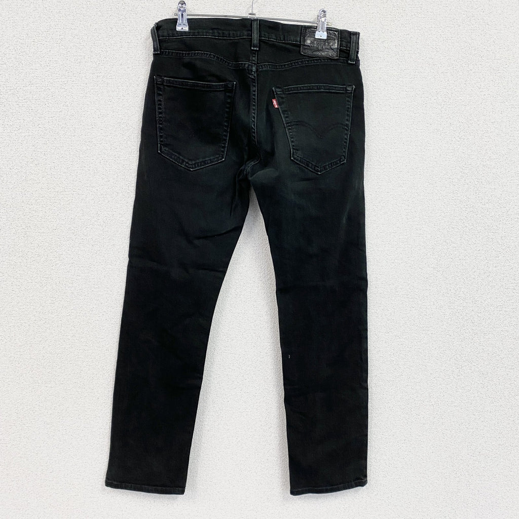 Levi’s　リーバイス　502　ブラックデニムパンツ/ジーンズ　黒　ブラック　31サイズ　古着
