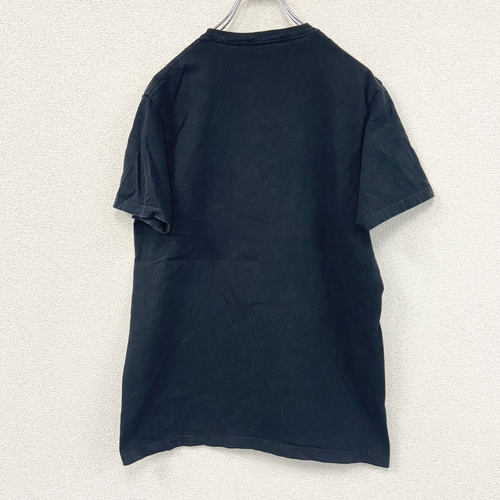 Rick and Morty　リック・アンド・モーティ　半袖プリントTシャツ　アニメT　黒　ブラック　Lサイズ　古着