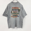 BEST T’s　半袖プリントTシャツ　灰色　グレー　古着
