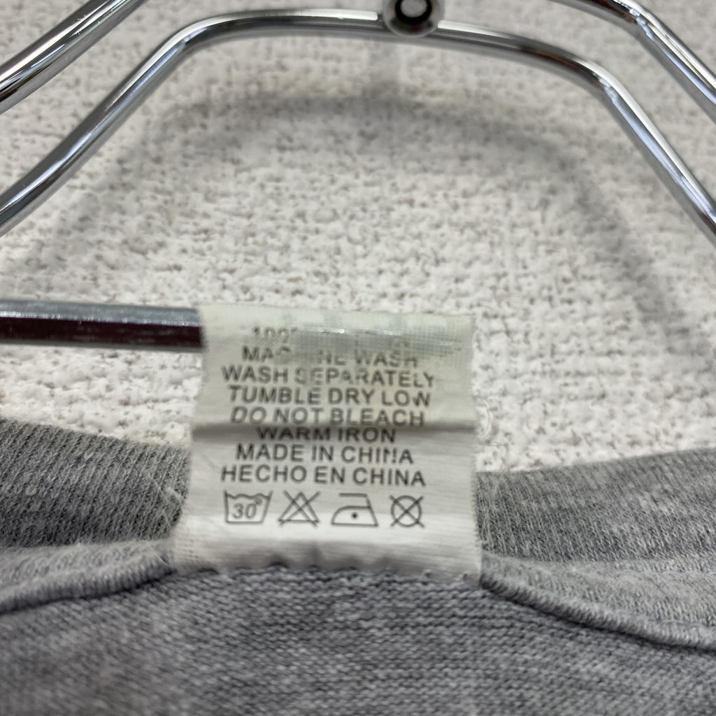 BEST T’s　半袖プリントTシャツ　灰色　グレー　古着