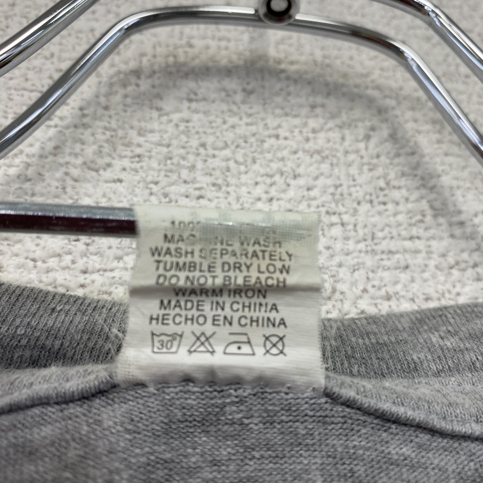 BEST T’s　半袖プリントTシャツ　灰色　グレー　古着