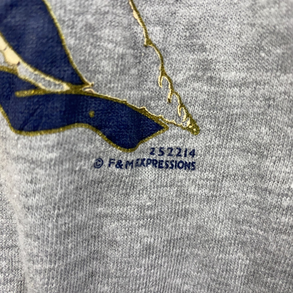 BEST T’s　半袖プリントTシャツ　灰色　グレー　古着