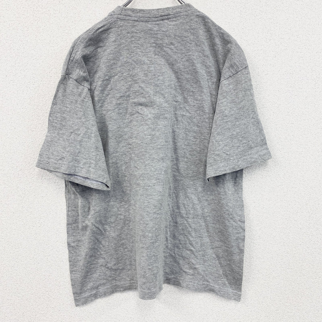 BEST T’s　半袖プリントTシャツ　灰色　グレー　古着