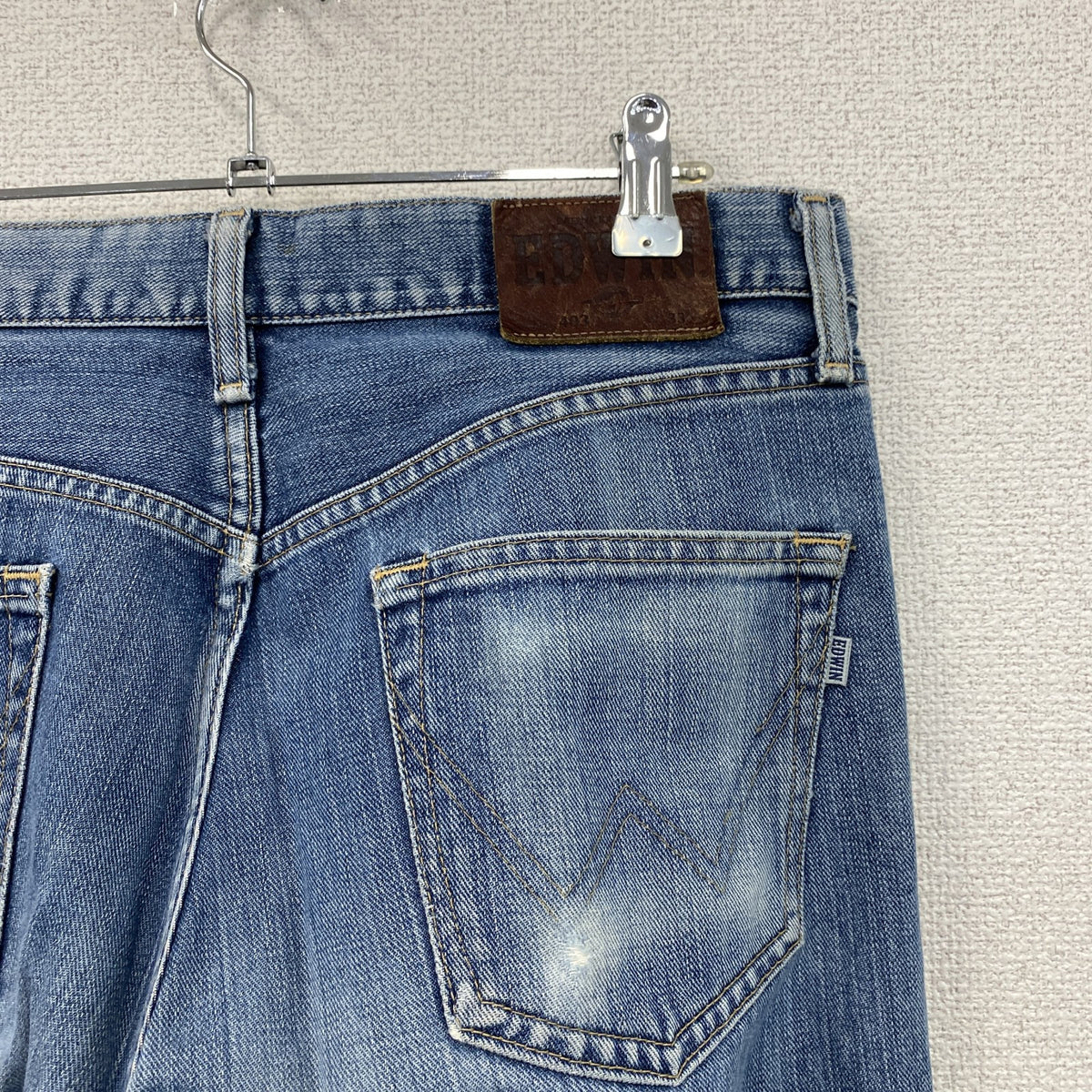 EDWIN　エドウィン　403　デニムパンツ/ジーンズ　ジップフライ　インディゴ　Ｗ33サイズ メンズ コットン 古着