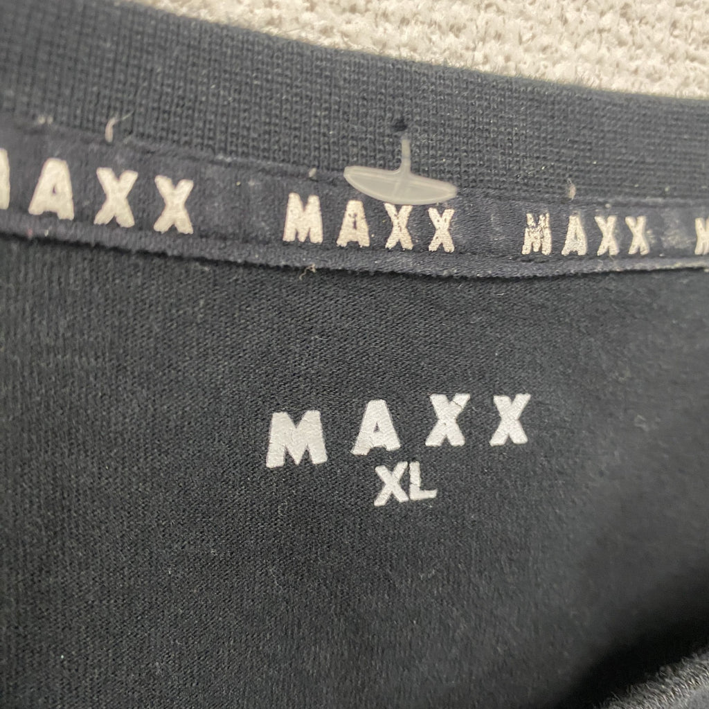 MAXX　長袖Tシャツ/ロンT　黒　ブラック　XLサイズ　古着