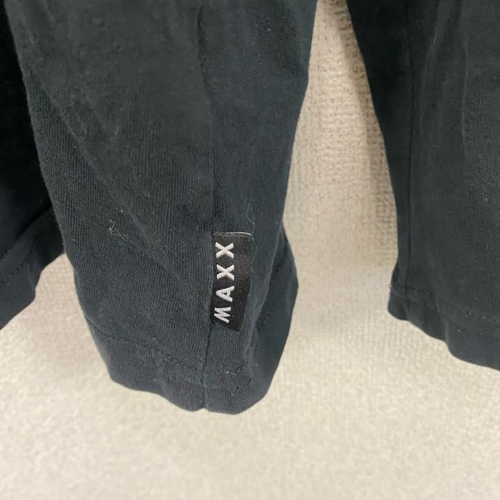 MAXX　長袖Tシャツ/ロンT　黒　ブラック　XLサイズ　古着