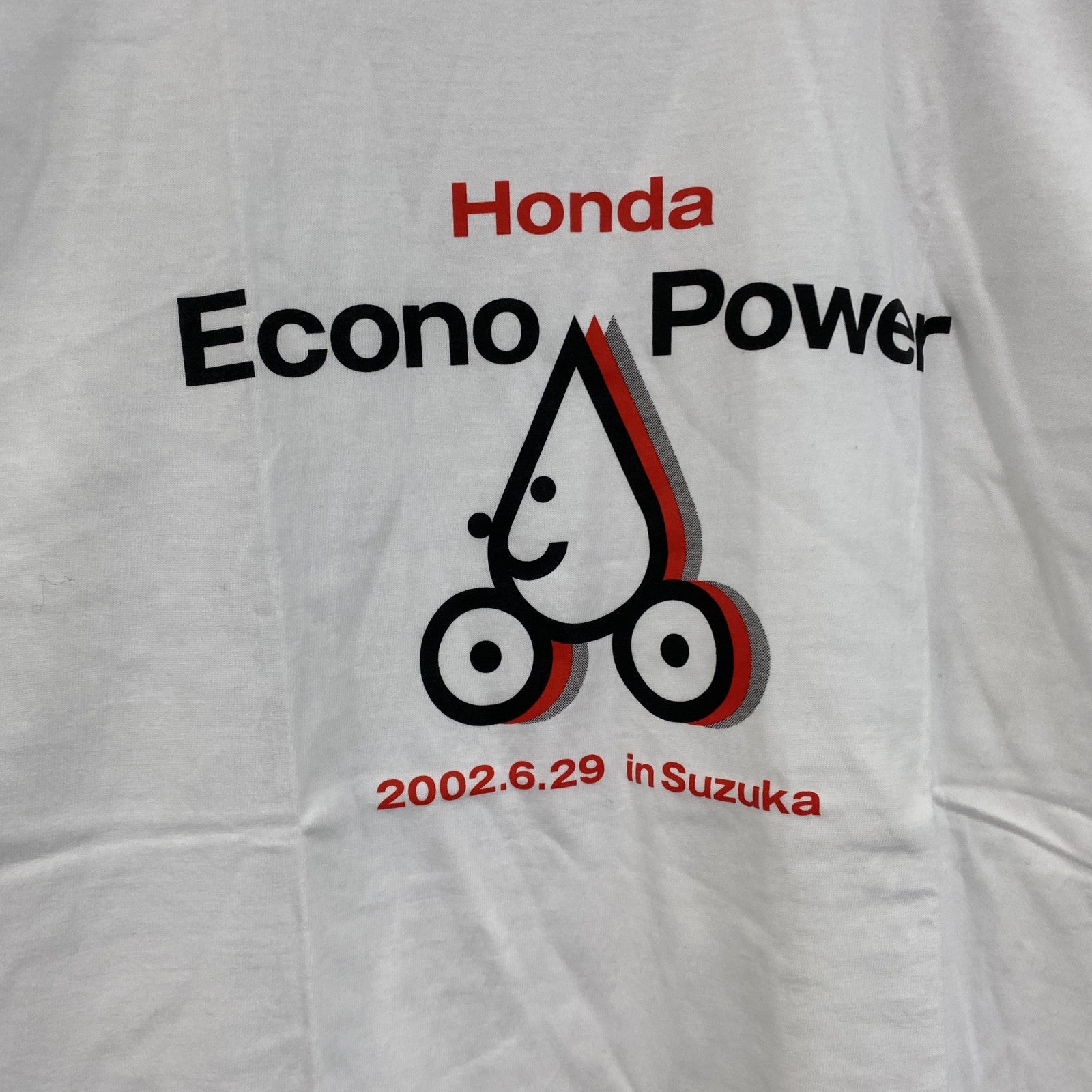 00s　HONDA　ホンダ　半袖Tシャツ　企業ロゴ　ヴィンテージ　白　ホワイト　Lサイズ