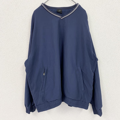 00s　NIKE GOLF　ナイキゴルフ　プルオーバージャケット　ヴィンテージ　紺　ネイビー　XLサイズ
