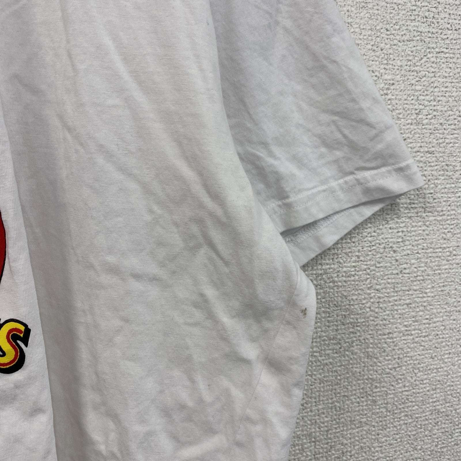 LOONEY TUNES　半袖プリントTシャツ　白　ホワイト　XLサイズ　古着