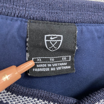 00s　NIKE GOLF　ナイキゴルフ　プルオーバージャケット　ヴィンテージ　紺　ネイビー　XLサイズ